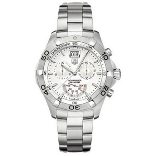 TAG Heuer Aquaracer 300M Quartz Chronograph 43 Stainless Steel / Silver / Bracelet